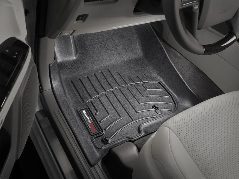 WeatherTech 11-12 Toyota 4Runner Front FloorLiner - Black - Additional View 5