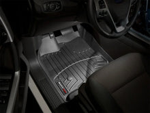 Load image into Gallery viewer, WeatherTech 11-13 Ford Edge Front FloorLiner - Black - Installation View
