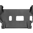 Load image into Gallery viewer, WeatherTech 11-13 Infiniti QX56 / 2014+ Infiniti QX80 Rear FloorLiner - Black (2nd Row Split Bench) - Main Product View