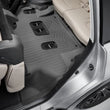 Load image into Gallery viewer, WeatherTech 11-13 Infiniti QX56 / 2014+ Infiniti QX80 Rear FloorLiner - Black (2nd Row Split Bench) - Side View