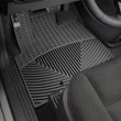 Load image into Gallery viewer, WeatherTech 11-16 Dodge Grand Caravan / Chrysler Town &amp; Country Front Rubber Mats - Black - Installation View