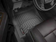 Load image into Gallery viewer, WeatherTech 11-17 Ford Navigator/Navigator L Front FloorLiner - Black - Installation View