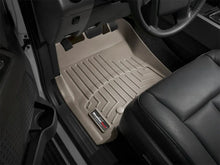 Load image into Gallery viewer, WeatherTech 11-17 Ford Navigator/Navigator L Front FloorLiner - Tan - Installation View