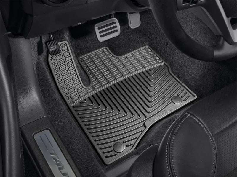 WeatherTech 11-17 Ford Taurus Front Rubber Mats - Black - Additional View 5