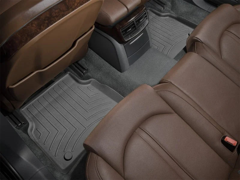 WeatherTech 11-18 Audi A8/S8 Rear FloorLiner - Black - Additional View 16