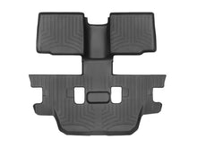 Load image into Gallery viewer, WeatherTech 11-19 Ford Explorer 2nd Row w/o Console Rear FloorLiner - Black - Main Product View