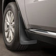 Load image into Gallery viewer, WeatherTech 11-21 Dodge Durango Front No Drill Mudflaps - Black - Side View