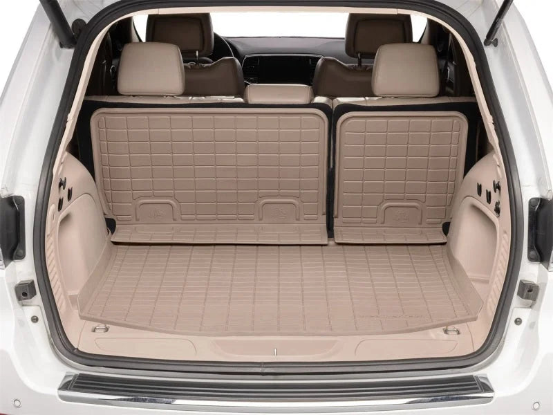 WeatherTech 11-22 Jeep Grand Cherokee Seatback Cargo Liner HP - Tan - Side View