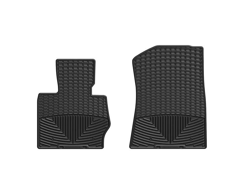 WeatherTech 11+ BMW X3 Front Rubber Mats - Black - Main Product View