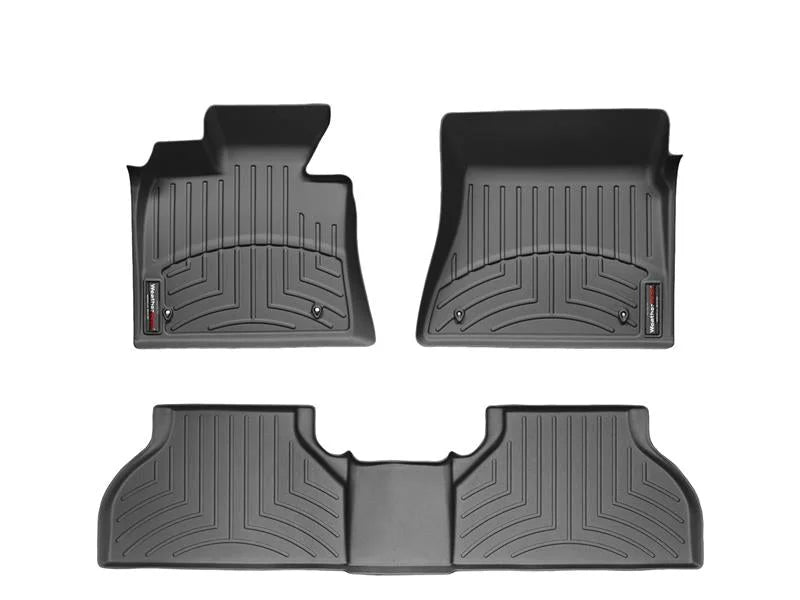 WeatherTech 11+ Chrysler Town & Country Front FloorLiner - Black - Main Product View