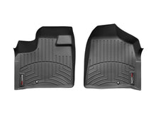 Load image into Gallery viewer, WeatherTech 11+ Chrysler Town &amp; Country Front FloorLiner - Black - Back View