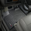 Load image into Gallery viewer, WeatherTech 11+ Chrysler Town &amp; Country Front FloorLiner - Black - Installation View