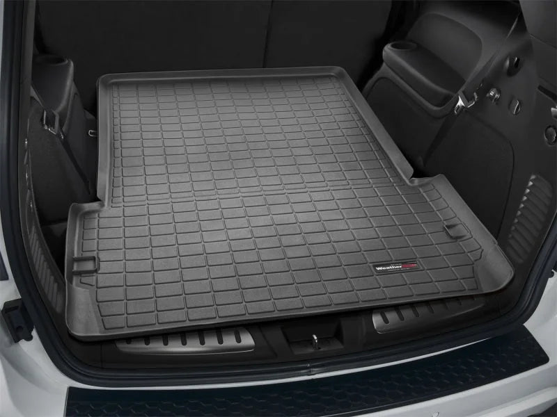 WeatherTech 11+ Dodge Durango Cargo Liners - Black - Detail View