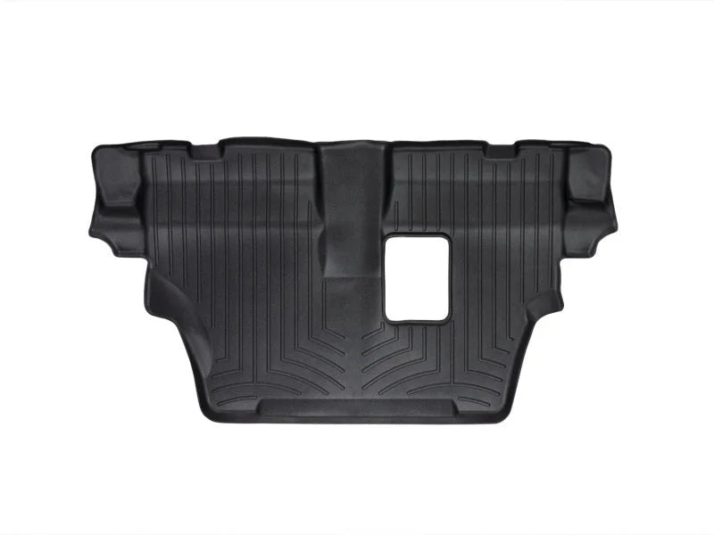 WeatherTech 11+ Dodge Durango Rear FloorLiner - Black - Main Product View