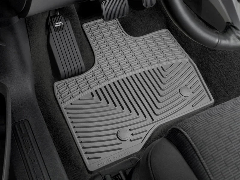 WeatherTech 11+ Ford Explorer Front Rubber Mats - Grey - Additional View 5