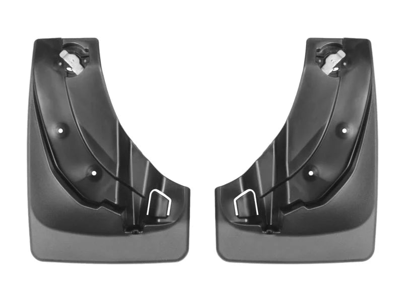 WeatherTech 11+ Ford Explorer No Drill Front Mudflaps - Back View