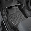 Load image into Gallery viewer, WeatherTech 11+ Ford F250/F350/F450/F550 Front FloorLiner - Black - Installation View