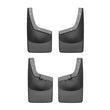 Load image into Gallery viewer, WeatherTech 11+ Ford F250/F350/F450/F550 No Drill Mudflaps - Black - Main Product View