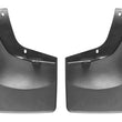 Load image into Gallery viewer, WeatherTech 11+ Ford F250/F350/F450/F550 No Drill Mudflaps - Black - Installation View