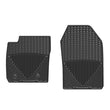 Load image into Gallery viewer, WeatherTech 11+ Ford Fiesta Front Rubber Mats - Black - Side View