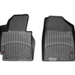 Load image into Gallery viewer, WeatherTech 11+ Hyundai Elantra Front FloorLiner - Black - Back View