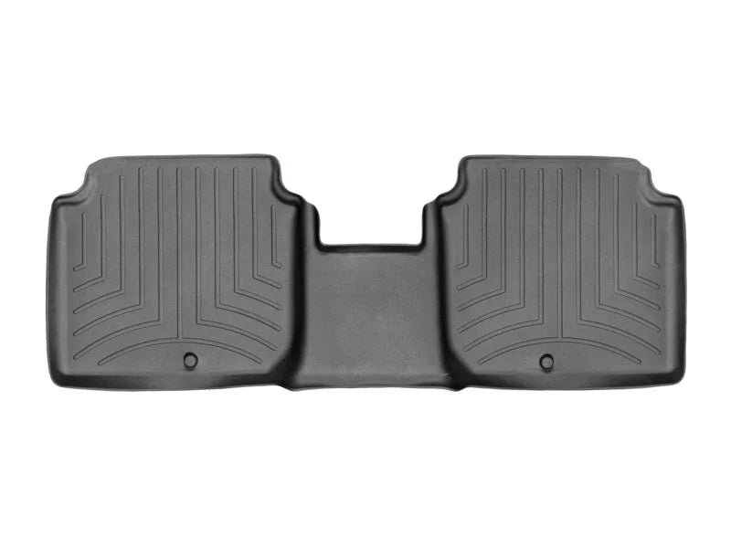 WeatherTech 11+ Hyundai Elantra Rear FloorLiner - Black - Back View
