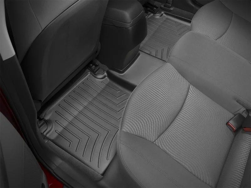 WeatherTech 11+ Hyundai Elantra Rear FloorLiner - Black - Installation View