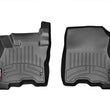 Load image into Gallery viewer, WeatherTech 11+ Nissan Leaf Front FloorLiner - Black - Back View