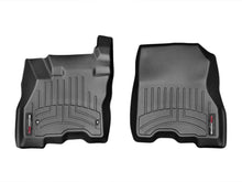 Load image into Gallery viewer, WeatherTech 11+ Nissan Leaf Front FloorLiner - Black - Back View