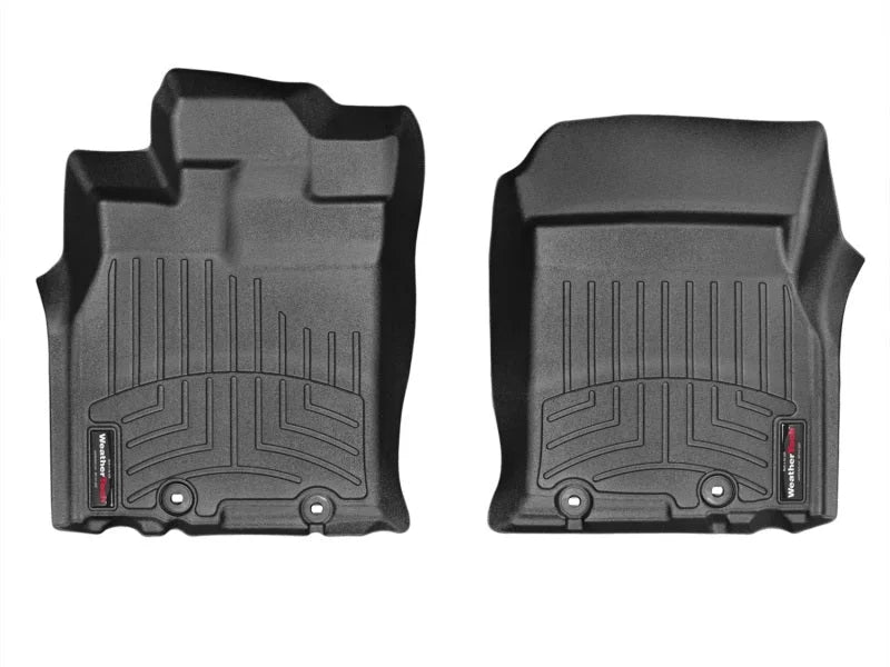 WeatherTech 11+ Toyota FJ Cruiser Front FloorLiner - Black - Main Product View