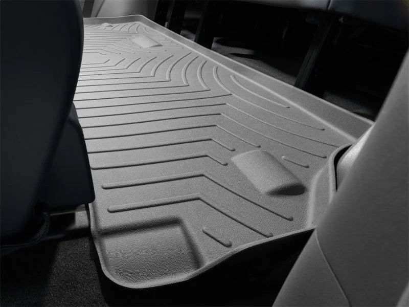 WeatherTech 11+ Toyota Sienna Rear FloorLiner - Grey - Installation View