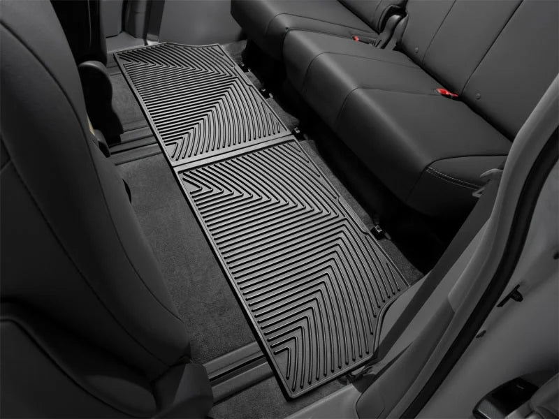 WeatherTech 11+ Toyota Sienna Rear Rubber Mats - Black - Additional View 5