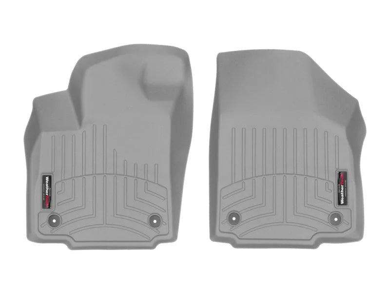 WeatherTech 11+ Volkswagen Amarok Front FloorLiner - Grey - Back View