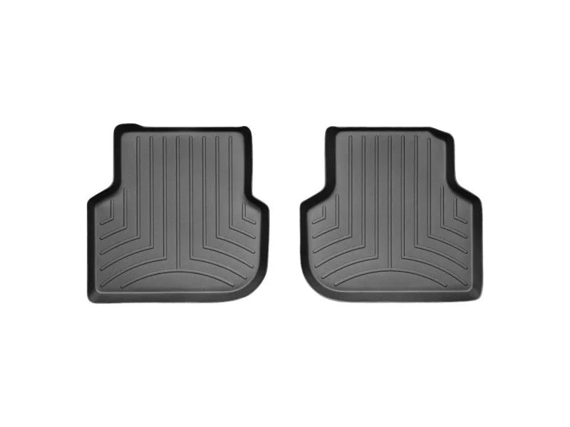 WeatherTech 11+ Volkswagen Jetta Rear FloorLiner - Black - Side View