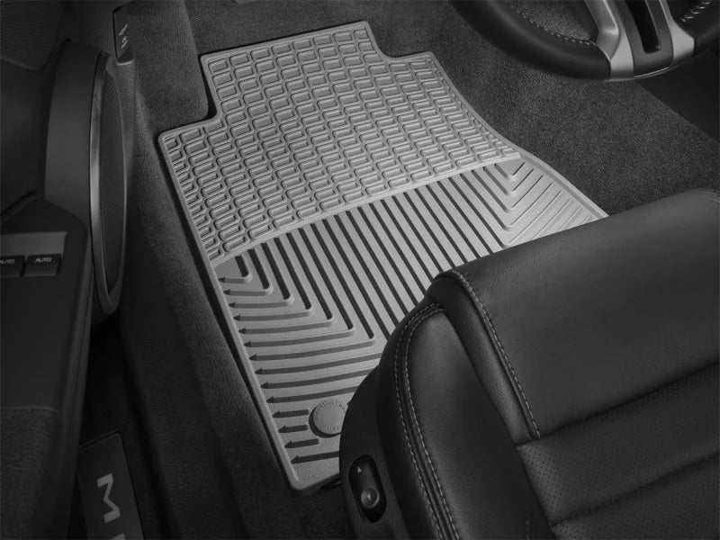 WeatherTech 12-13 Ford Mustang Front Rubber Mats - Grey - Additional View 5