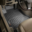 Load image into Gallery viewer, WeatherTech 12-13 Mercedes-Benz C-Class Front FloorLiner - Black - Installation View