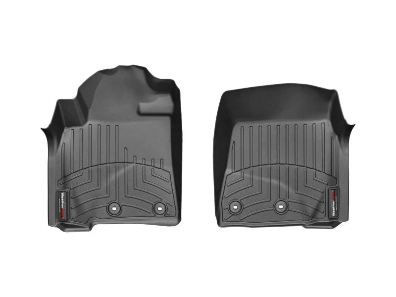WeatherTech 12-13 Toyota Land Cruiser Front FloorLiner - Black - Main Product View