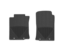 Load image into Gallery viewer, WeatherTech 12-13 Toyota Tacoma Front Rubber Mats - Black - Side View
