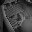 Load image into Gallery viewer, WeatherTech 12-13 Toyota Tacoma Front Rubber Mats - Black - Installation View