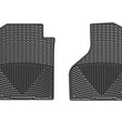 Load image into Gallery viewer, WeatherTech 12-15 Dodge Ram Truck 1500 Front Rubber Floor Mats - Black - Back View