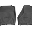 Load image into Gallery viewer, WeatherTech 12-18 Dodge Ram 1500 Crew Cab / Extended Cab Front FloorLiner HP - Black
