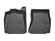 Load image into Gallery viewer, WeatherTech 12+ Audi A6/S6 Front FloorLiner - Black - Main Product View