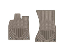 Load image into Gallery viewer, WeatherTech 12+ Audi A6/S6 Front Rubber Mats - Tan - Side View