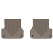 Load image into Gallery viewer, WeatherTech 12+ Audi A6/S6 Rear Rubber Mats - Tan - Side View
