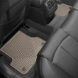 Load image into Gallery viewer, WeatherTech 12+ Audi A6/S6 Rear Rubber Mats - Tan - Installation View