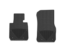 Load image into Gallery viewer, WeatherTech 12+ BMW 3-Series (F30) Front Rubber Mats - Black - Main Product View