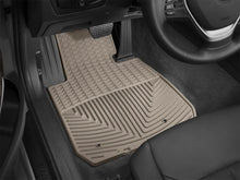Load image into Gallery viewer, WeatherTech 12+ BMW 3-Series (F30) Front Rubber Mats - Tan - Side View