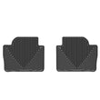 Load image into Gallery viewer, WeatherTech 12+ BMW 3-Series (F30) Rear Rubber Mats - Black - Main Product View