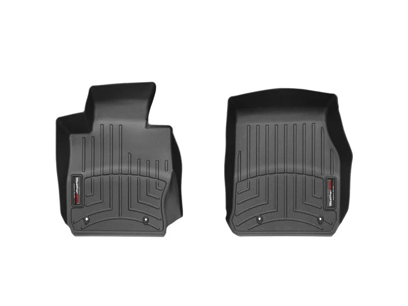 WeatherTech 12+ BMW 3-Series Front FloorLiner - Black - Main Product View