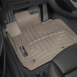 Load image into Gallery viewer, WeatherTech 12+ BMW 3-Series Front FloorLiner - Tan - Installation View